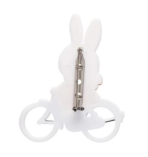 Erstwilder Miffys Bicycle Brooch 2 Erstwilder Miffys Bicycle Brooch - Image 2