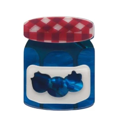 Erstwilder Botanical Fruit Blueberry Precious Preserve Mini Brooch