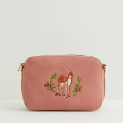 Fable England Fawn Embroidered Camera Bag -Fable England shop FawnCamera4