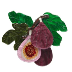 Fable England shop 8 Erstwilder Botanical Fruit Fig Monday Brooch