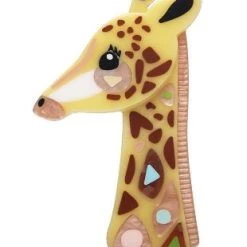 Erstwilder Pete Cromer Wildlife The Genteel Giraffe Brooch