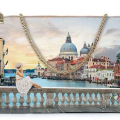 Ynot Romantic Venice Large Clutch