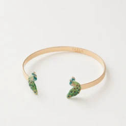 Fable England Peacock Bangle