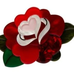 Erstwilder HW21 Roses Are Red Brooch