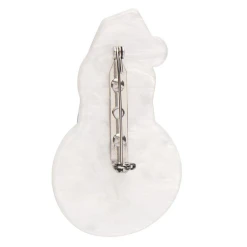 Erstwilder Modern Holiday Stay Frosty Snowman Brooch -Fable England shop StayFrosty3