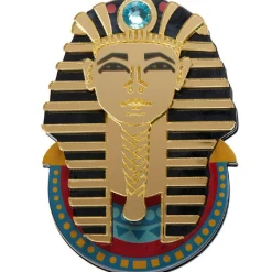 Erstwilder Egyptian Revival The Boy Kind Tutankhamun Brooch