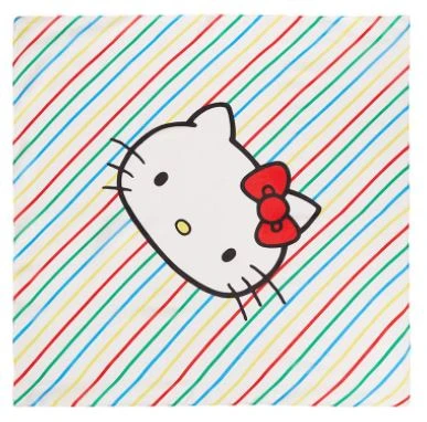 Erstwilder Sanrio Hello Kitty Rainbow Large Neck Scarf 2 Erstwilder Sanrio Hello Kitty Rainbow Large Neck Scarf - Image 2